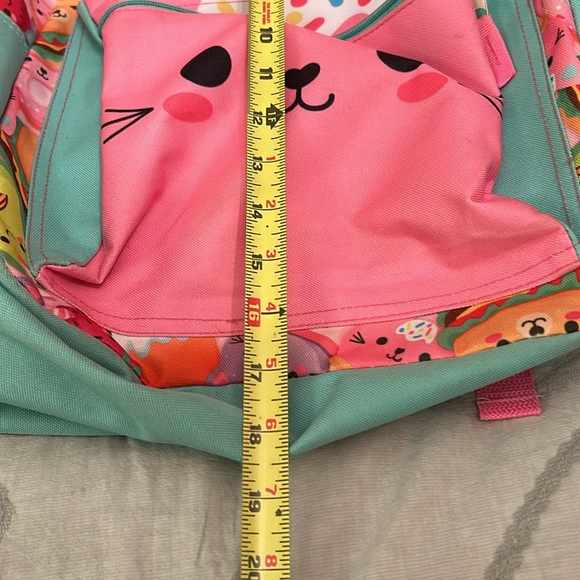 Pink and Green Treat and Cat Face Bag - Picture 7 of 8